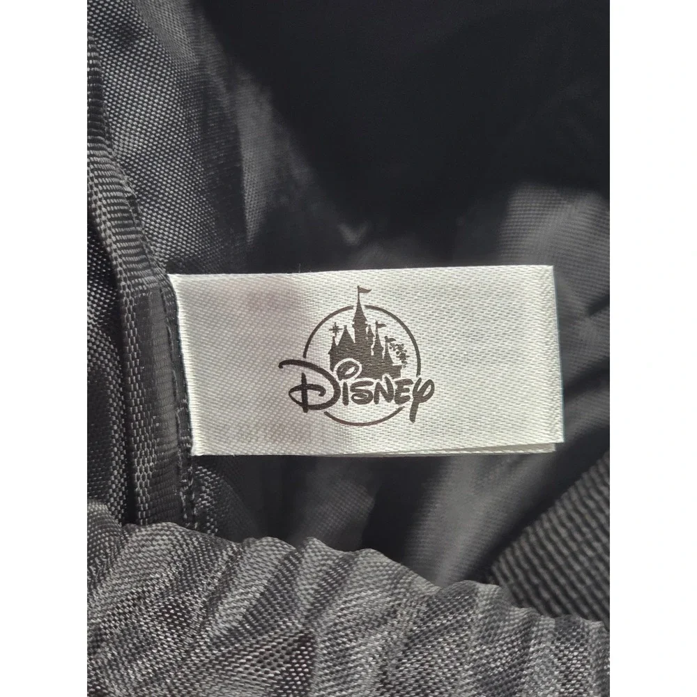 Disney Mickey Mouse Walt Disney World Drawstring Cinch Backpack Gray OS